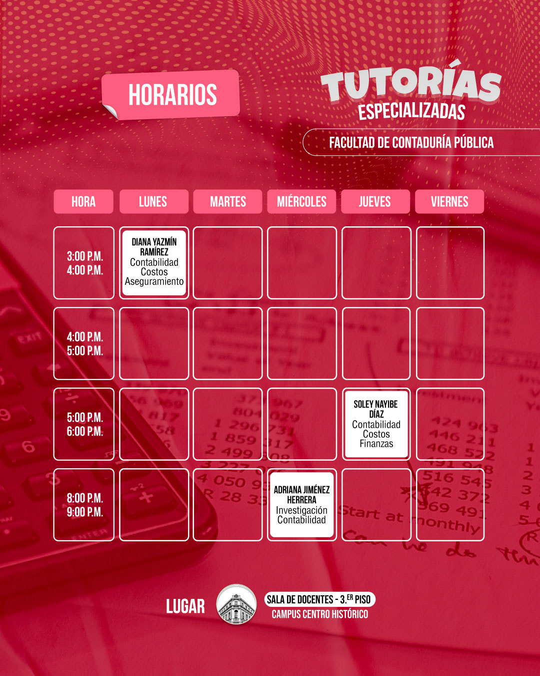 tutorias especializadas contaduria publica 2025