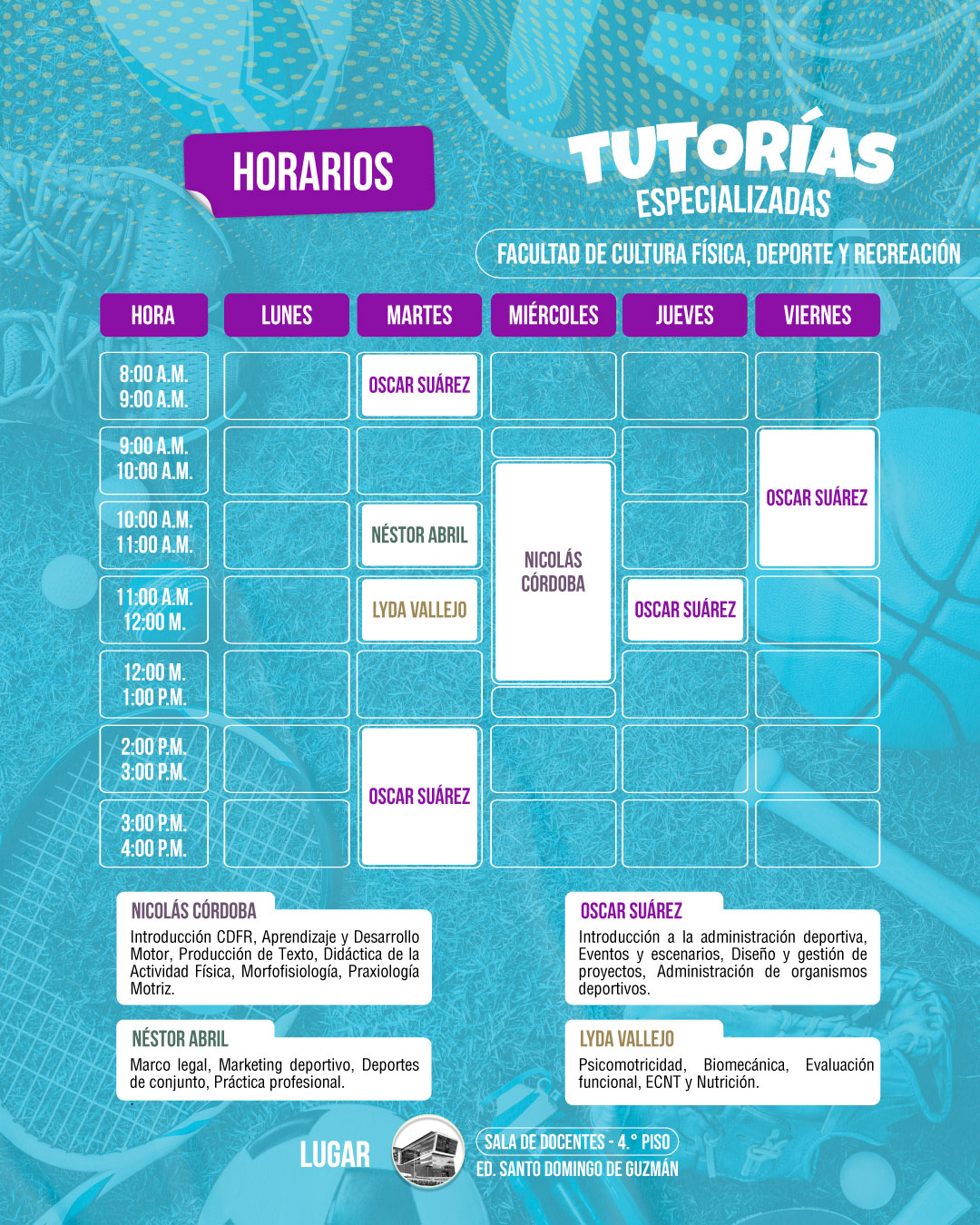 tutorias Cultura Fisica 2025