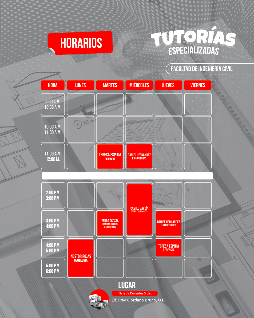 tutorias especializadas ingenieria civil Santoto Tunja 2025