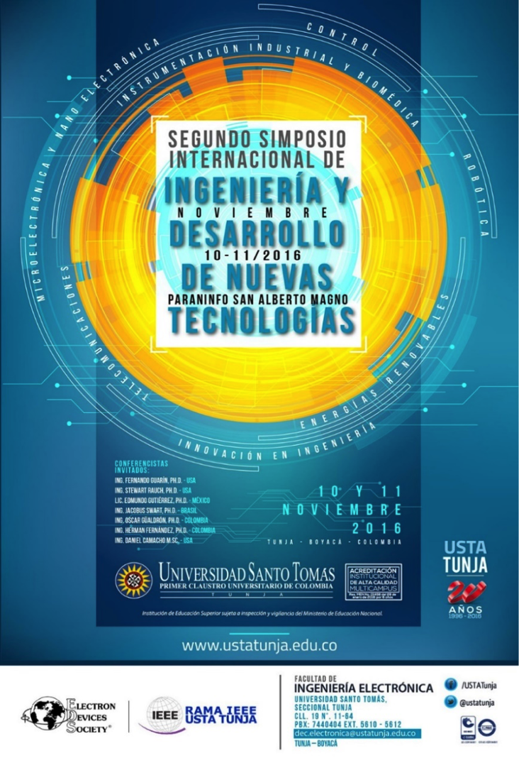 segundo Simposio Internacional Nuevas tecnologias