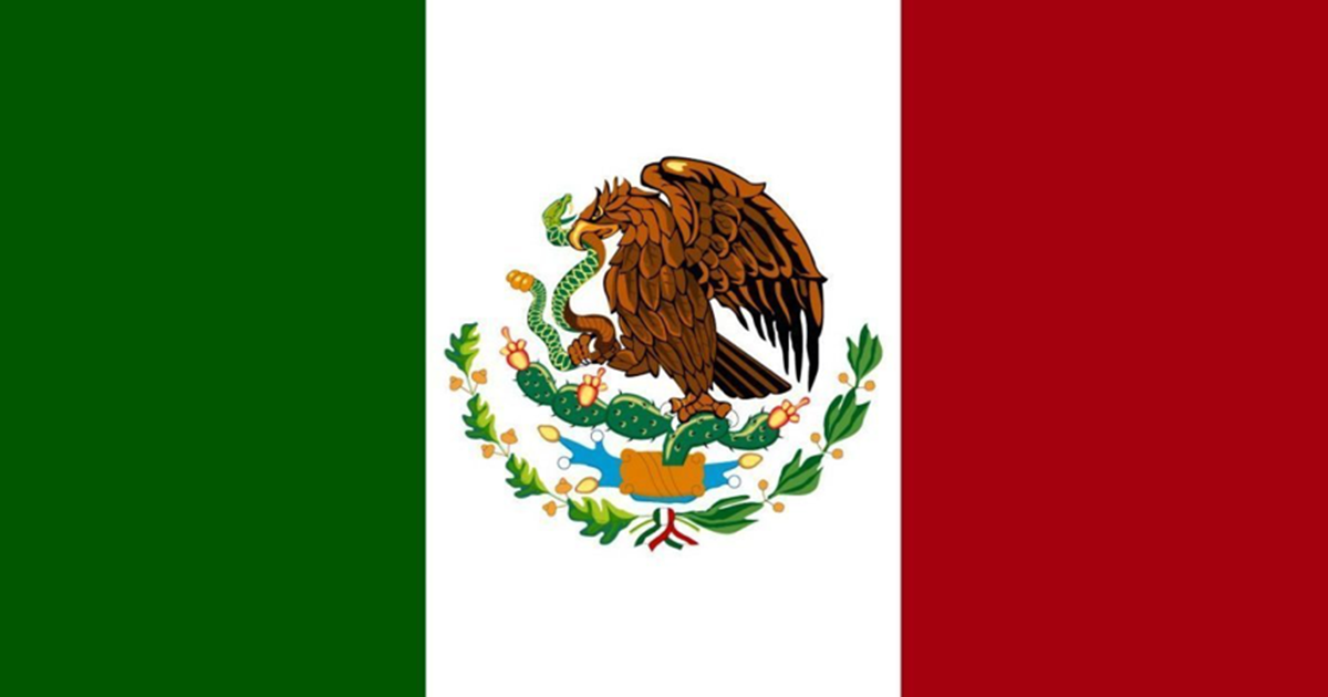 Bandera Mexico