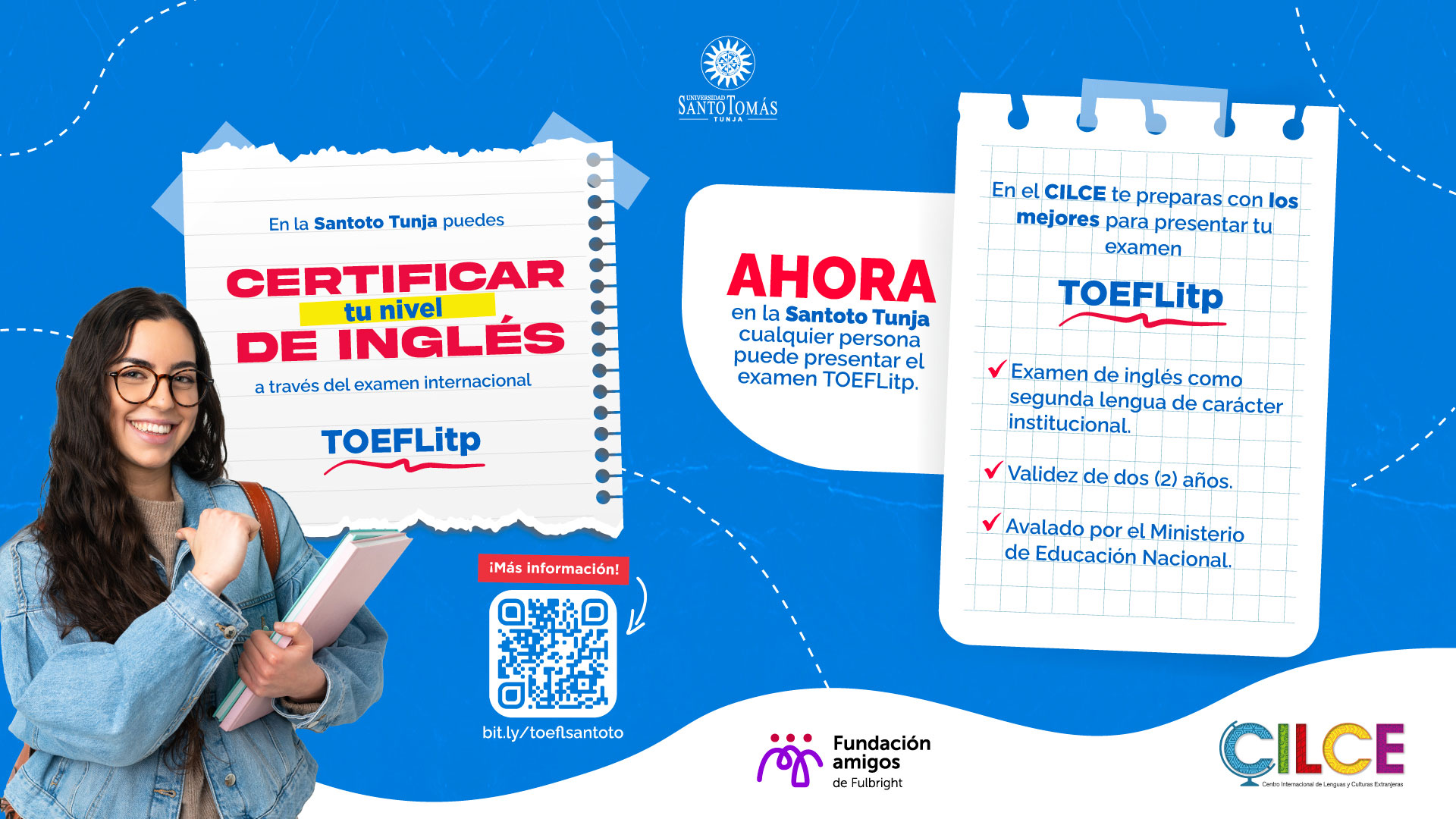 informacion examen toeflitp pantallas