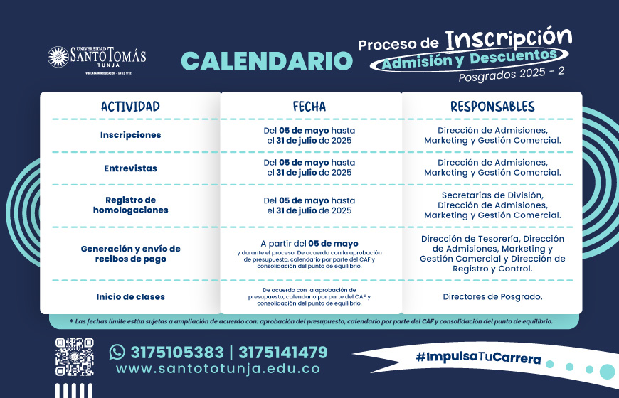 web Calendario posgrado 2025 2