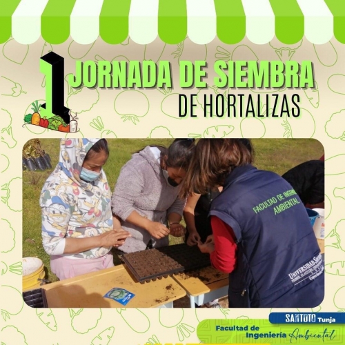 Primera Jornada de Siembra de Hortaliza