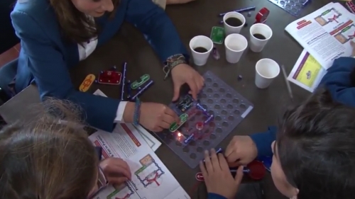 Facultad de Ingeniería Electrónica participó en evento de proyección social con la IEEE
