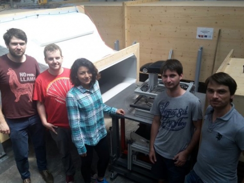 Pasantía Internacional de estudiante de la Facultad de Ingeniería Electrónica