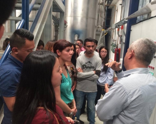 Salida Académica Planta De Tratamiento De Agua Residual De La Empresa De Textiles Fabricato En Medellín