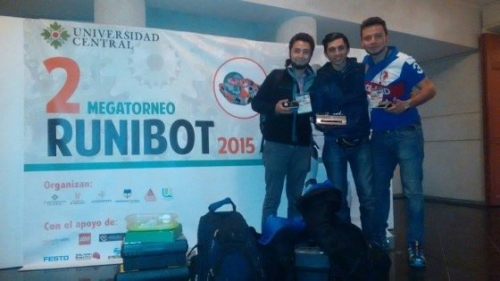 Participación facultad de Ingeniería Electrónica USTA Tunja en el 2 MEGATORNEO RUNIBOT 2015 – BOGOTÁ