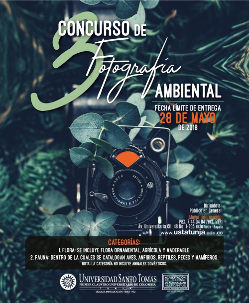 3er Concurso de Fotografía Ambiental