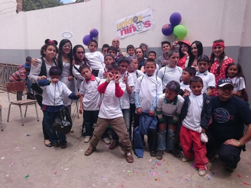 La VUAD visitó el Hogar San Jerónimo de Tunja en la celebración del día de los niños