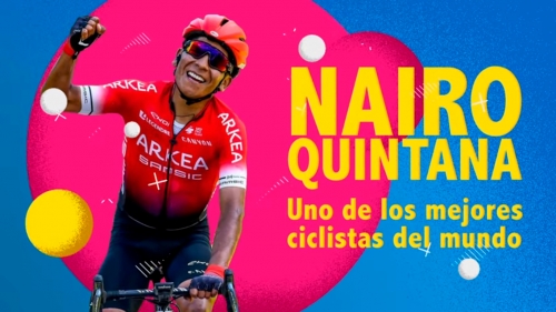 Nairo Quintana también se enamoró de la Santoto Tunja