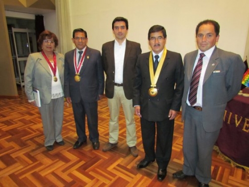 Docente de la Facultad de Administración de Empresas de la USTA Tunja realiza visita a la Universidad Andina del Cusco-Perú