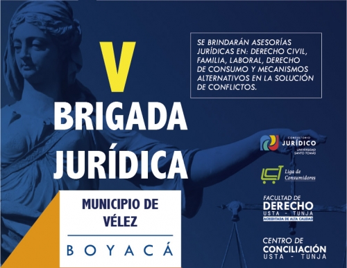 Quinta brigada jurídica interdisciplinar en el municipio de Vélez (Santander)