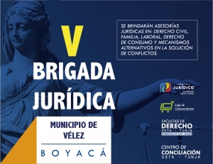 Quinta brigada jurídica interdisciplinar en el municipio de Vélez (Santander)