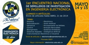 1er Encuentro Nacional de Semilleros de Investigación en Ingeniería Electrónica