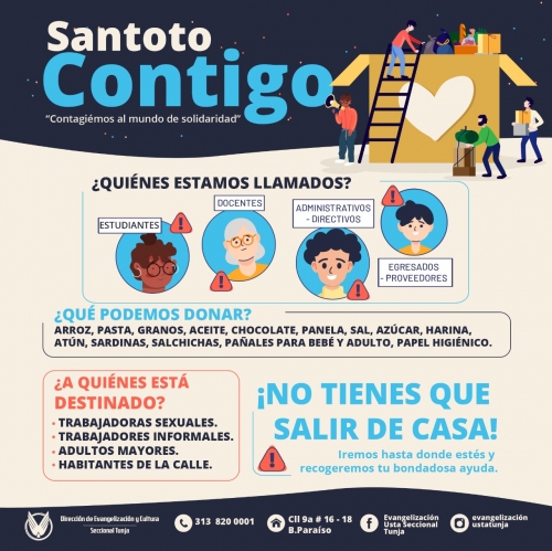 Santoto Contigo “Contagiemos al mundo de solidaridad”