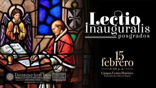 Lectio Inauguralis, postgrados USTA Tunja será este viernes