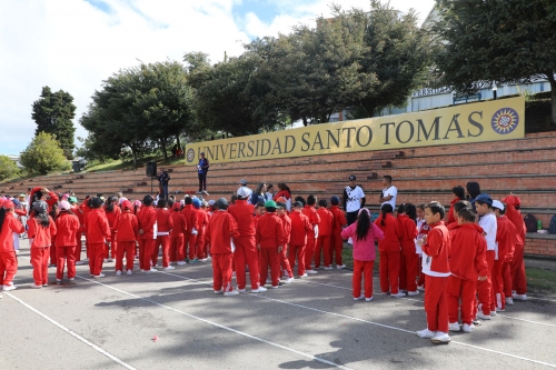 Con 200 niños se realizó el ‘Carnaval del juego’ en la USTA Tunja