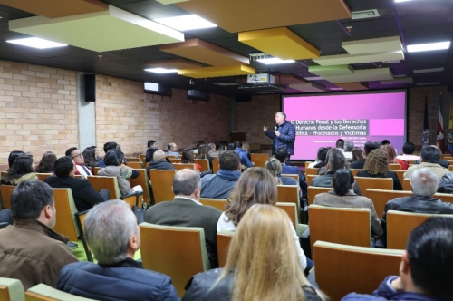 En la USTA Tunja se adelantaron capacitaciones en Derechos Humanos