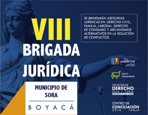 Octava brigada jurídica interdisciplinar en el municipio de Sora (Boyacá)