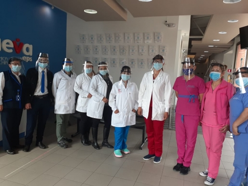 Ingenieros Mecánicos de la Santoto Tunja crean caretas de protección facial