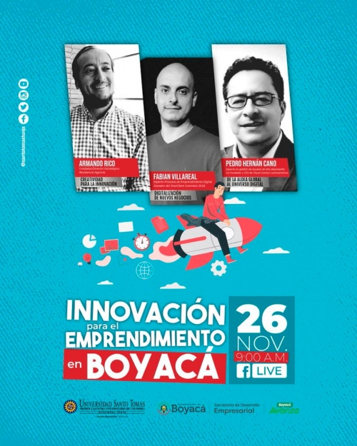 Innovación para el emprendimiento en Boyacá