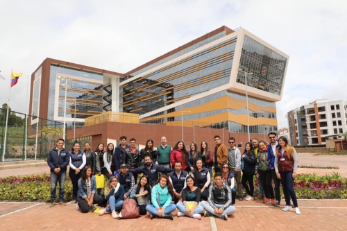 Estudiantes boyacenses disfrutaron de 5 estaciones en el Open Campus de Ingeniería Ambiental