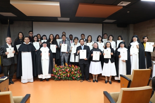 Diplomado en Estudios Teológicos de la USTA Tunja, llegó a feliz término