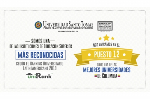 La USTA es una de las IES más reconocidas según ranking universitario latinoamericano