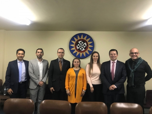 Directivos de la USTA Tunja, visitan municipios de Boyacá