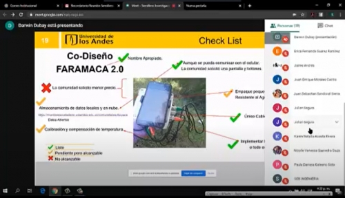 Capacitación en el Semillero de Investigación “Plataforma Comunitaria para el Monitoreo de la Calidad del Agua en Samacá”
