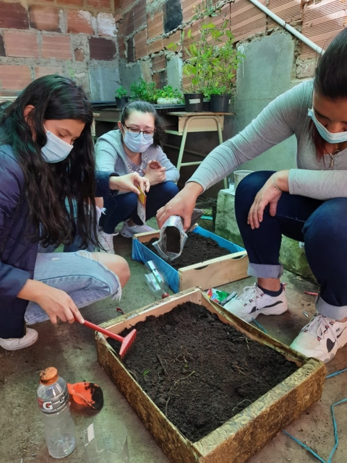 Santoto Tunja trabajó con los pequeños del Amparo de Niños