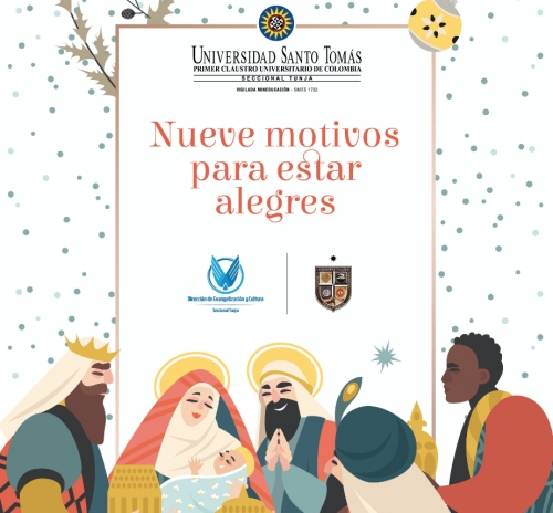 Prográmate con la novena de navidad de la USTA Tunja, ‘Nueve motivos para estar alegres’