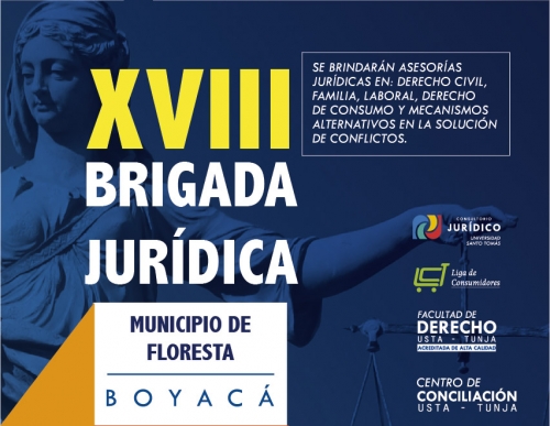 XVIII Brigada Jurídica en el municipio de Floresta (Boyacá)