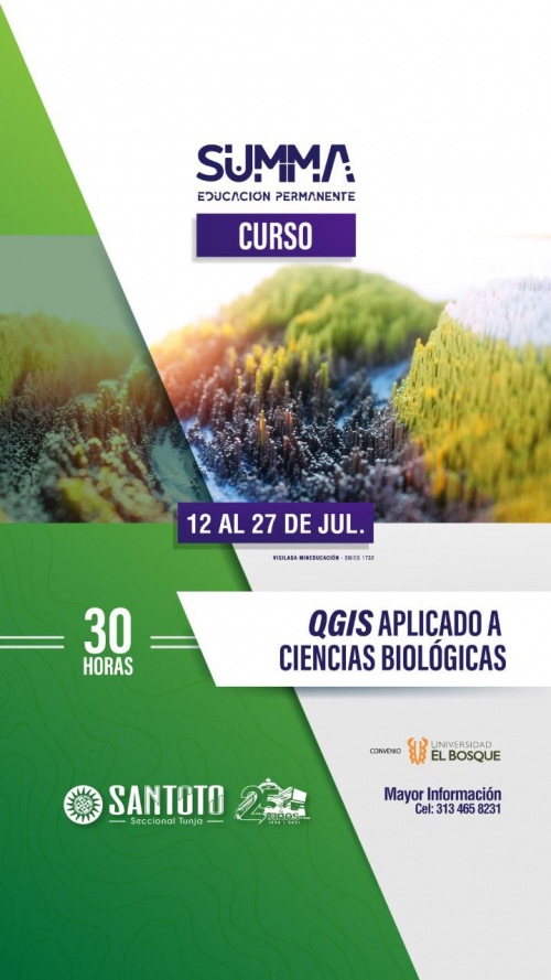 Curso de QGIS aplicado a las ciencias biológicas