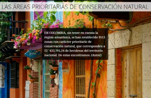 Story Map de Información Ambiental SIG Áreas Prioritarias de Conservación