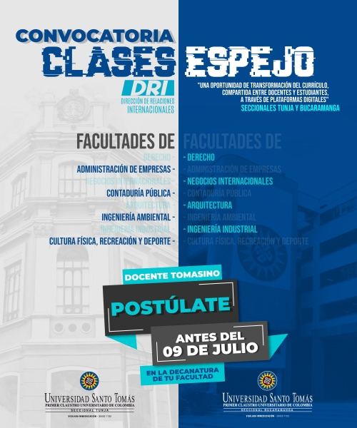Convocatoria clases espejo