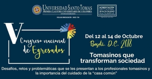 V Congreso Nacional de Egresados Tomasinos